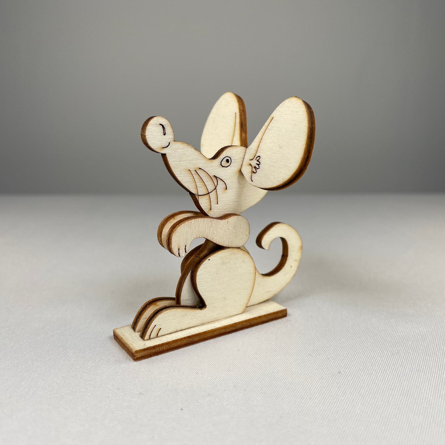 Mouse Ornament - Handmade Ornament by Curious Rabbit ® - Curious Rabbit