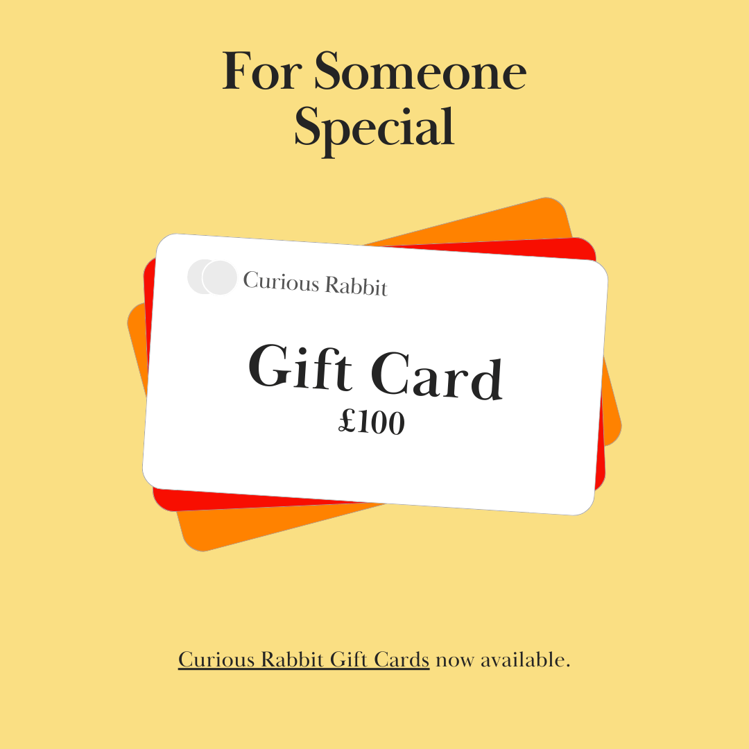 Gift Card - By Curious Rabbit ® - Curious Rabbit