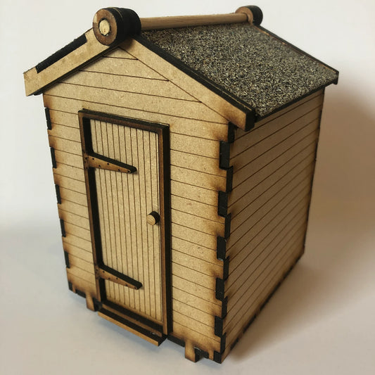 Beach Hut - Flat Pack Model Construction Kit By Curious Rabbit