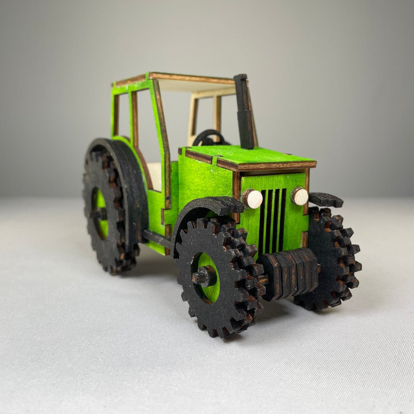 Tractor Puzzle - Flat Pack Model Kit by Curious Rabbit ®