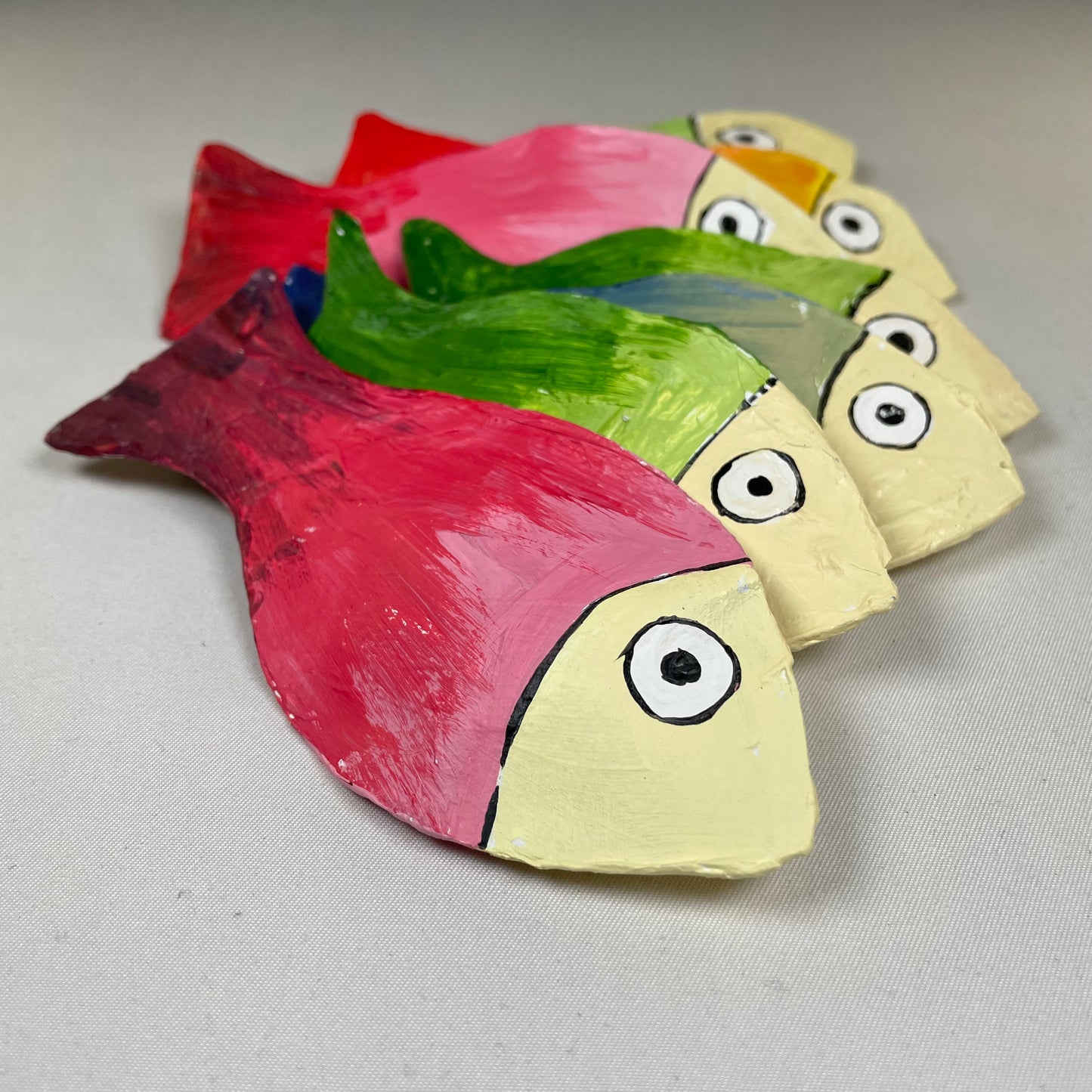 Colourful Fish Bauble - Handmade Christmas Ornament by Curious Rabbit ®