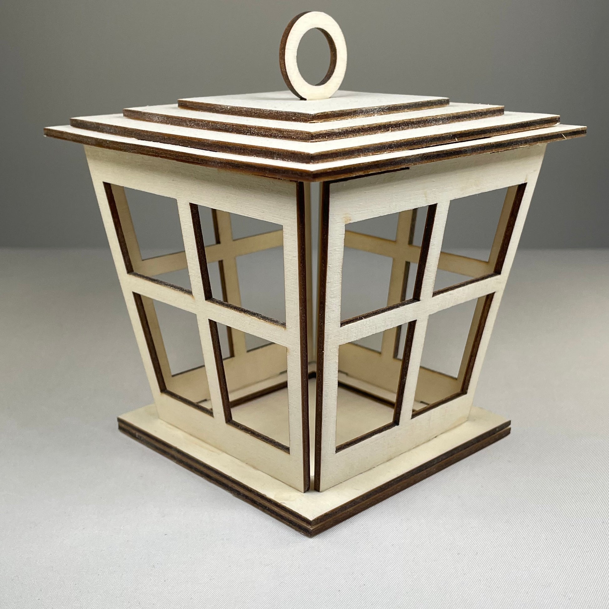 Victorian Christmas Lantern - Handmade Christmas Ornament by Curious Rabbit ® - Curious Rabbit