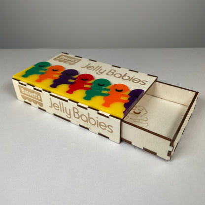 Jelly Babies Box - Flat Pack Model Kit by Curious Rabbit ® - Curious Rabbit