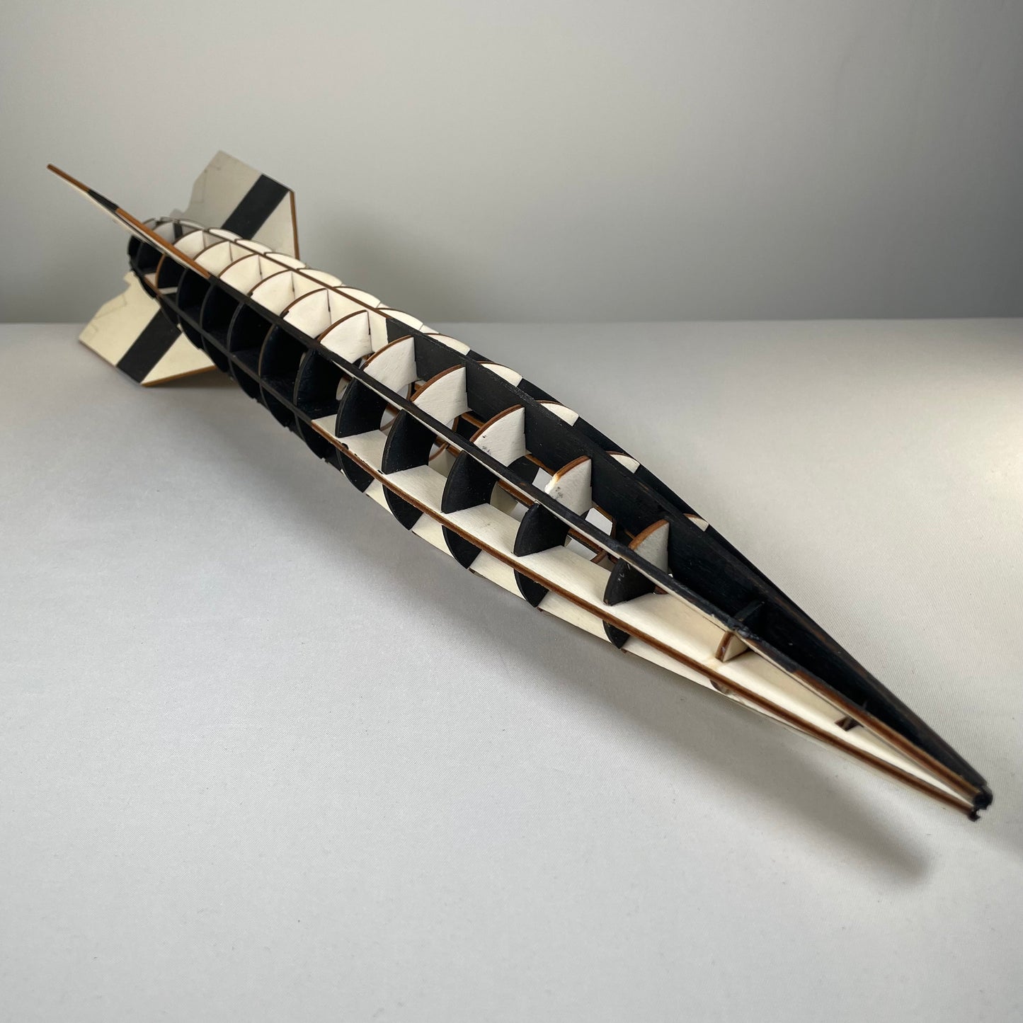 Prop V2 Rocket  - Flat Pack Model Kit by Curious Rabbit ®