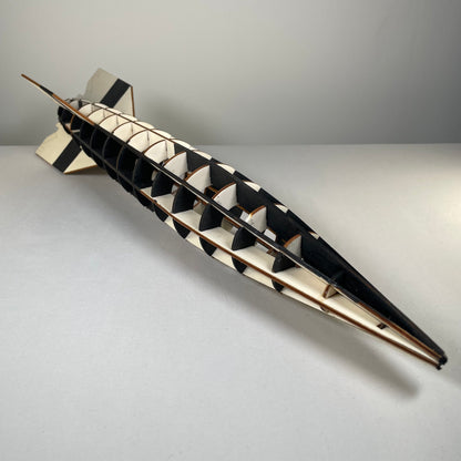 Prop V2 Rocket  - Flat Pack Model Kit by Curious Rabbit ®