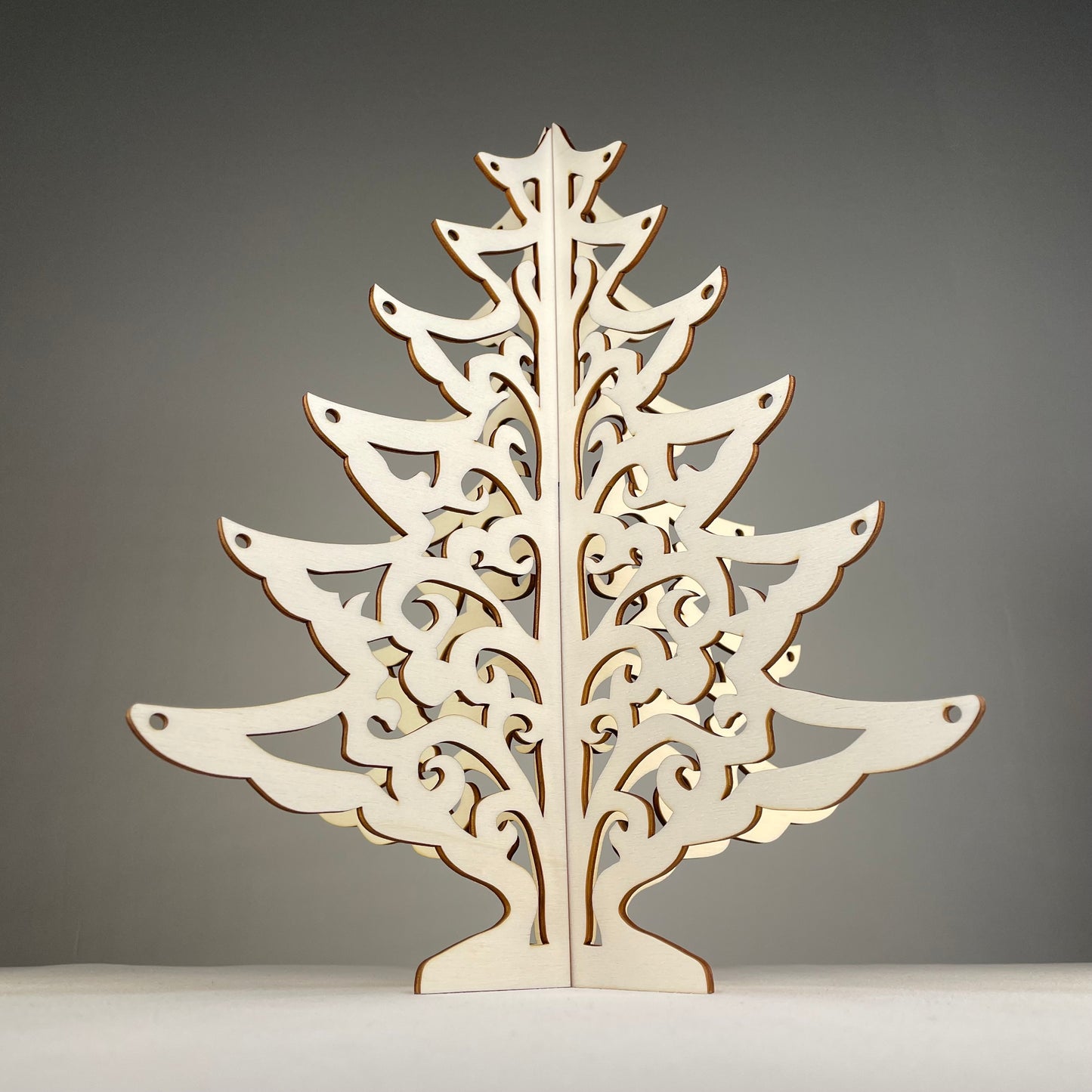 Christmas Tree Kit Bundle - Flat Pack Model Kit by Curious Rabbit ® - Curious Rabbit