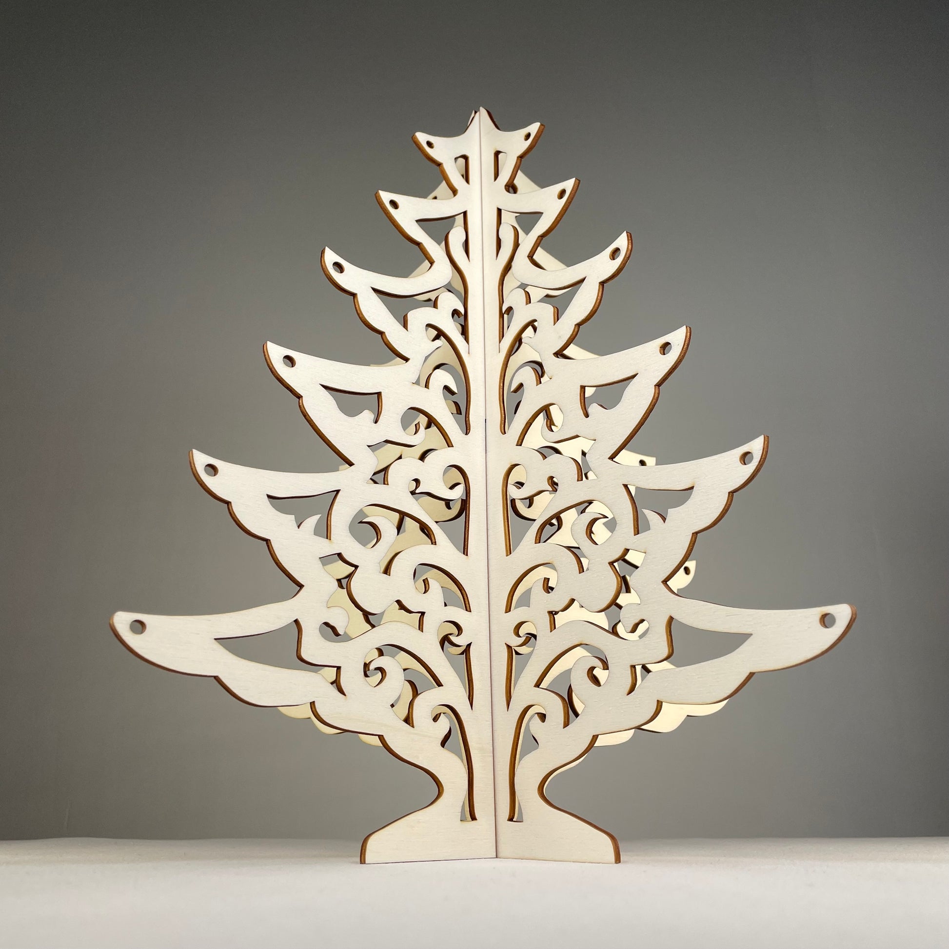 Christmas Tree Kit Bundle - Flat Pack Model Kit by Curious Rabbit ® - Curious Rabbit