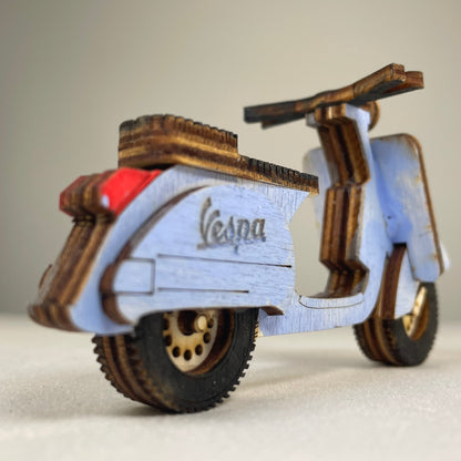 Vespa Ornmanent - Handmade Ornament by Curious Rabbit ® - Curious Rabbit