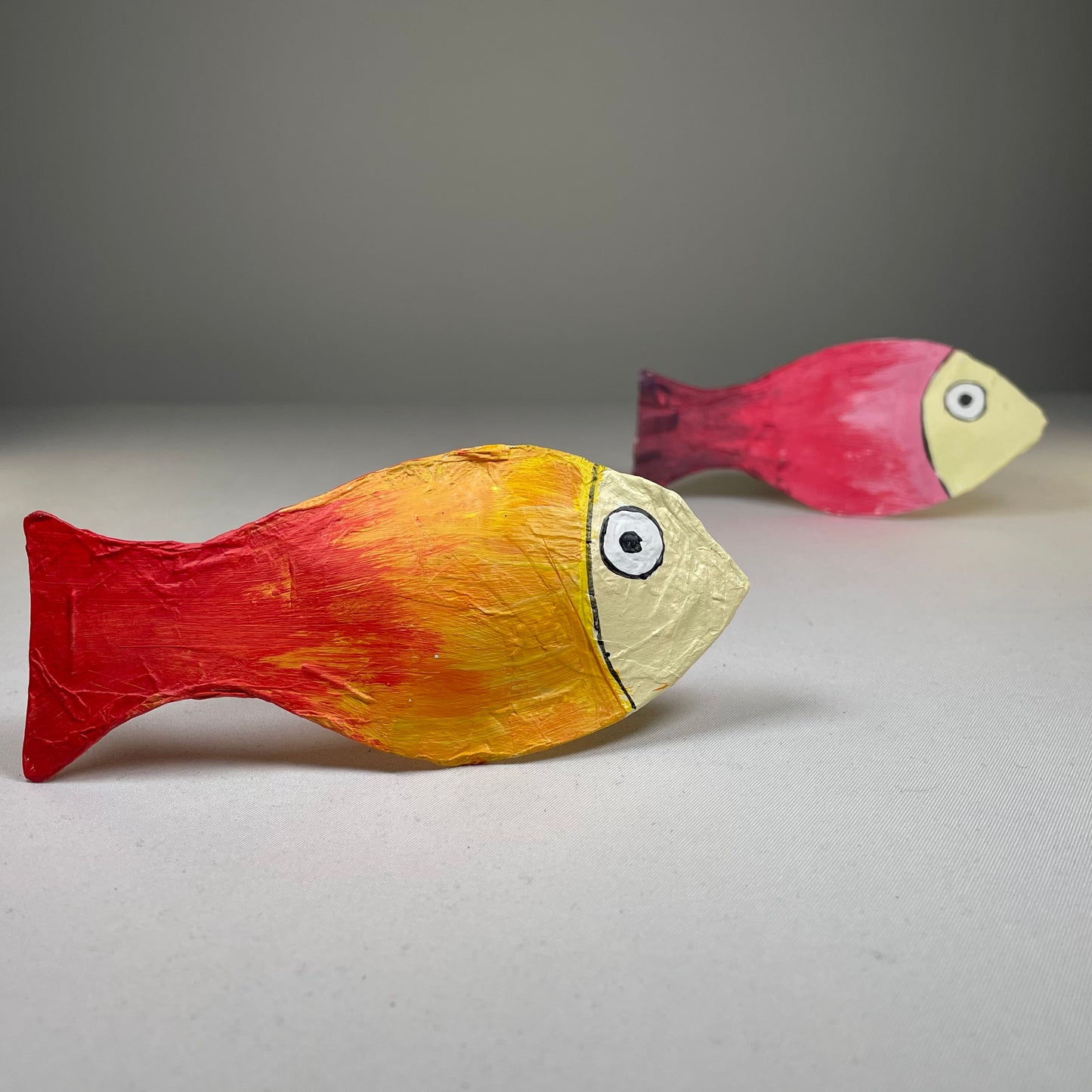 Colourful Fish Bauble - Handmade Christmas Ornament by Curious Rabbit ®