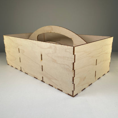 Seedbox with Handle - Flat Pack Model Kit by Curious Rabbit ® - Curious Rabbit