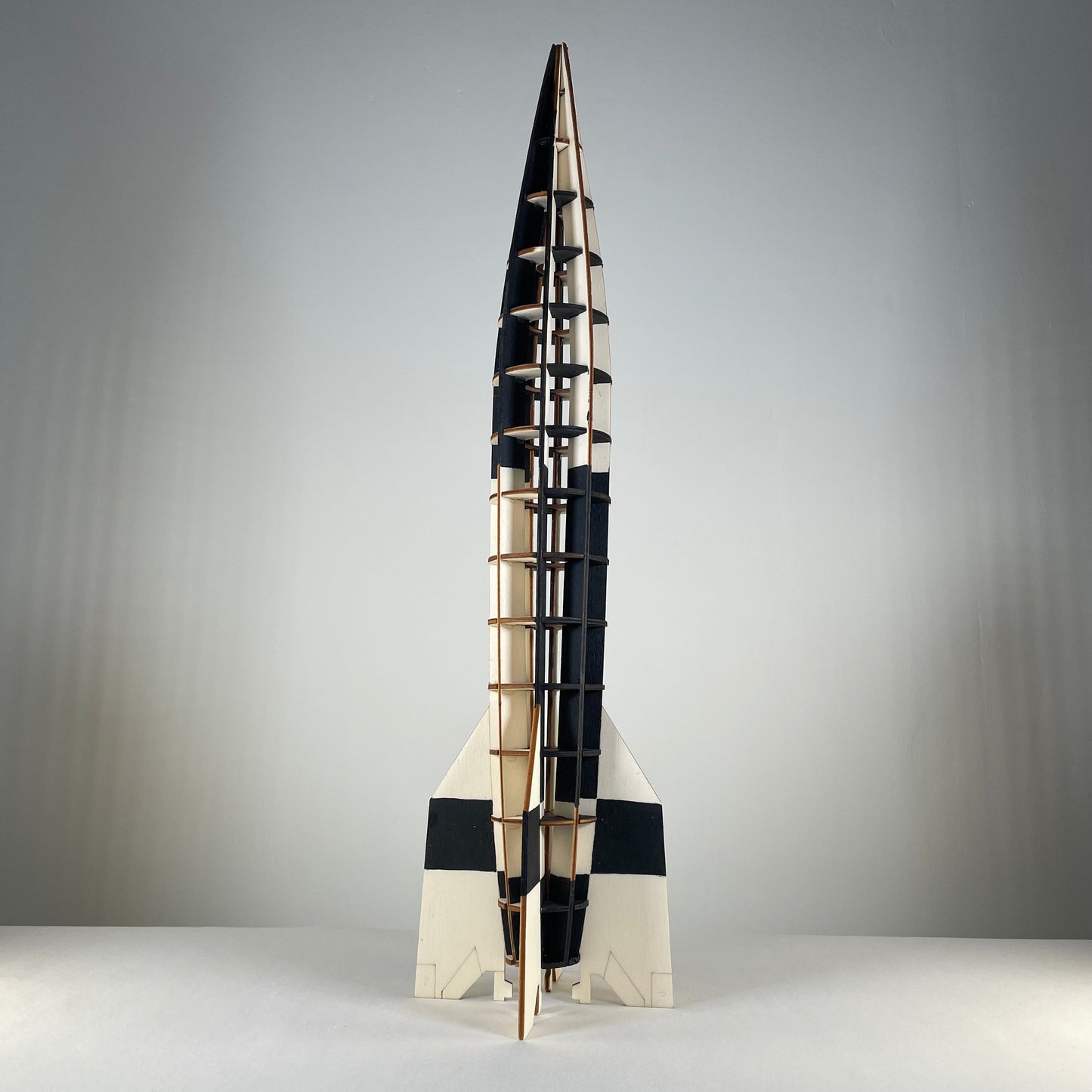 Prop V2 Rocket  - Flat Pack Model Kit by Curious Rabbit ®