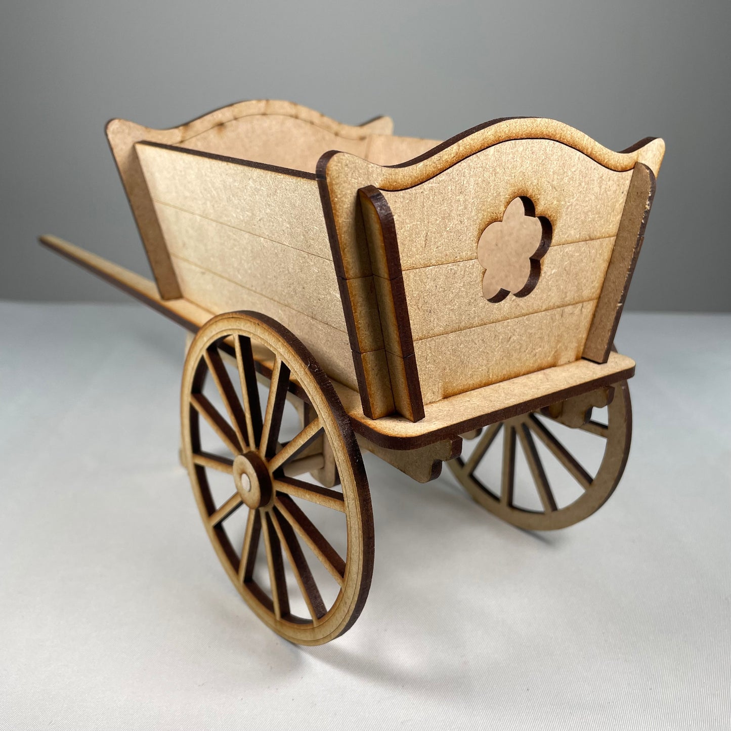 Cart Planter - Flat Pack Model Kit By Curious Rabbit ® - Curious Rabbit