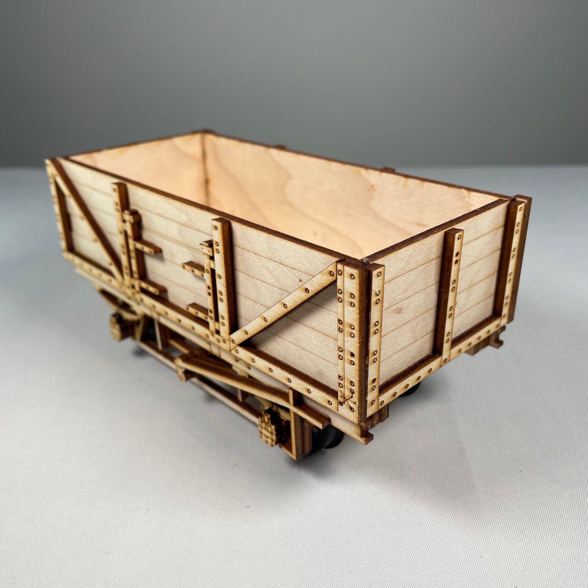 Railway Train Wagon - Flatpack Model Kit by Curious Rabbit ® - Curious Rabbit
