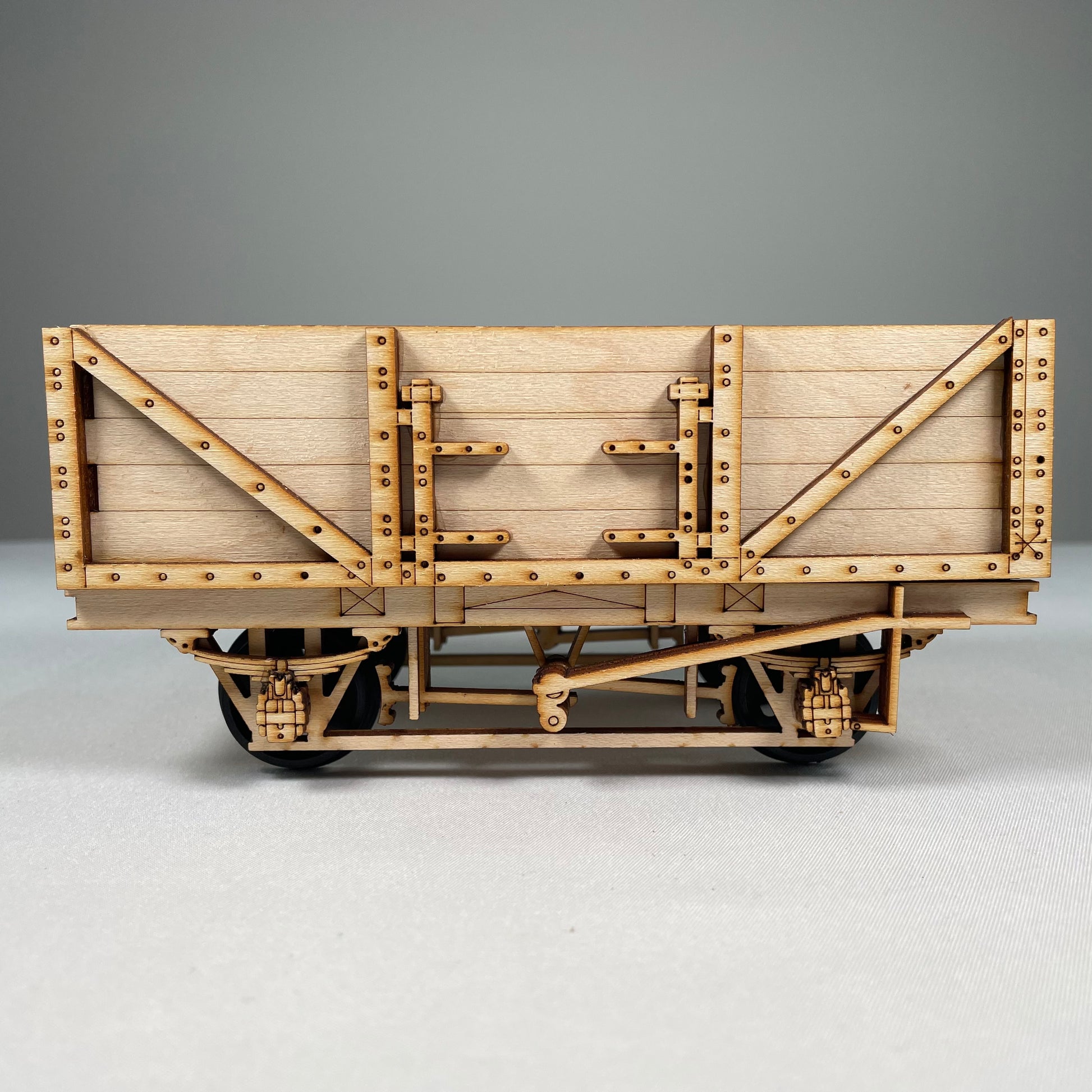 Railway Train Wagon - Flatpack Model Kit by Curious Rabbit ® - Curious Rabbit