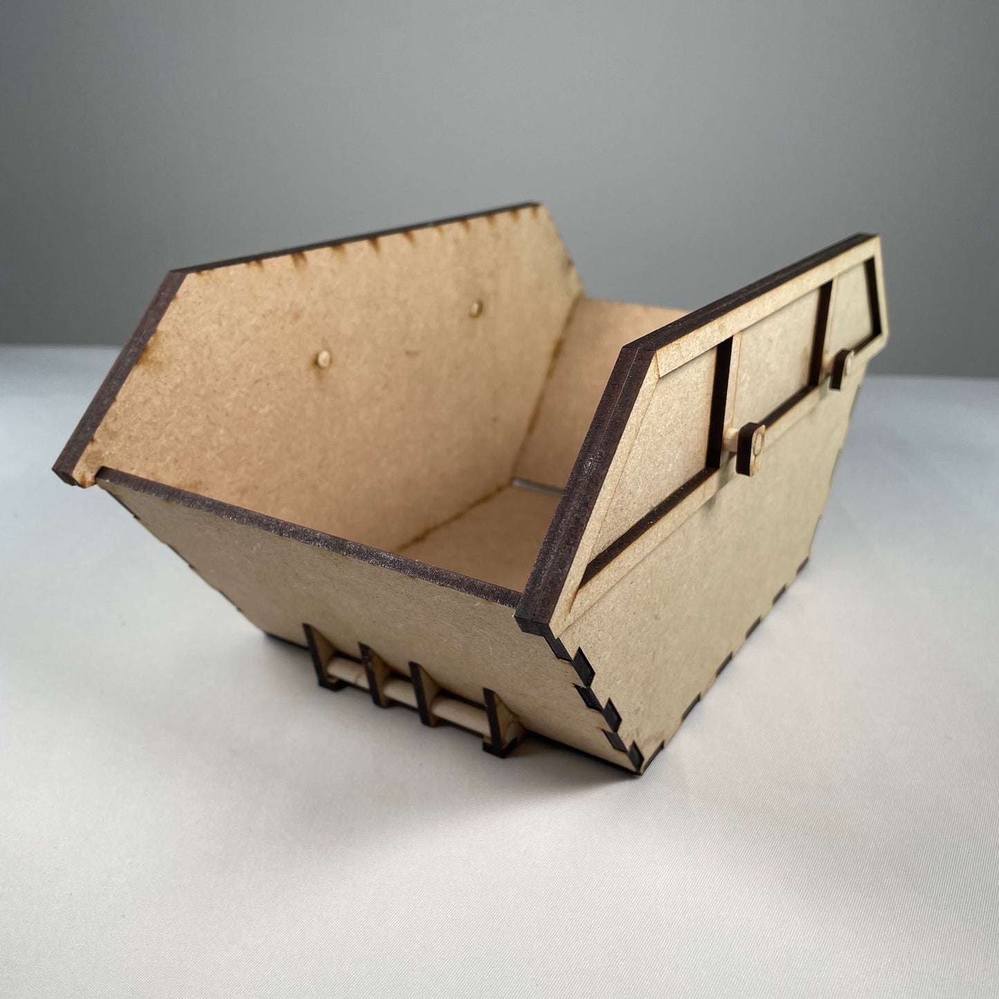 Skip Waste Container - Flatpack Model Kit by Curious Rabbit ® - Curious Rabbit