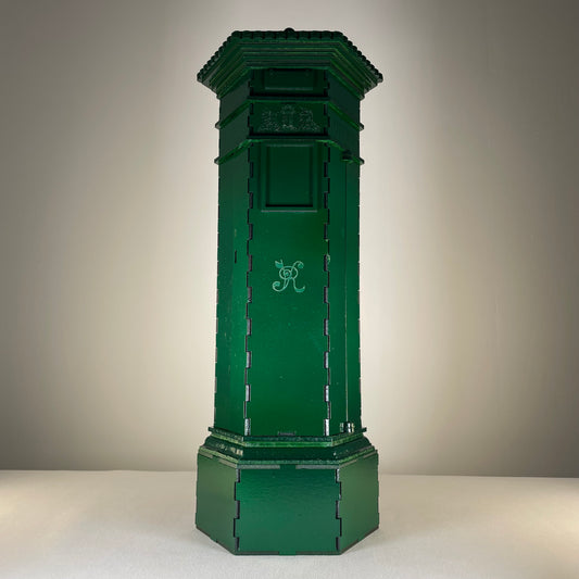 Penfold Pillar Post Box - Flat Pack Model Kit by Curious Rabbit ®