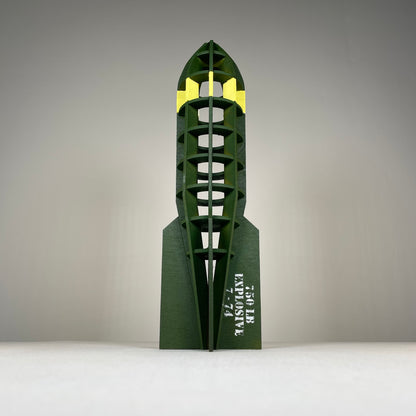 Prop WW2 Bomb  - Flat Pack Model Kit by Curious Rabbit ®