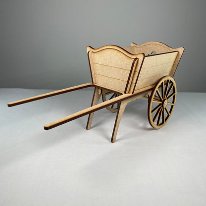 Cart Planter - Flat Pack Model Kit By Curious Rabbit ® - Curious Rabbit