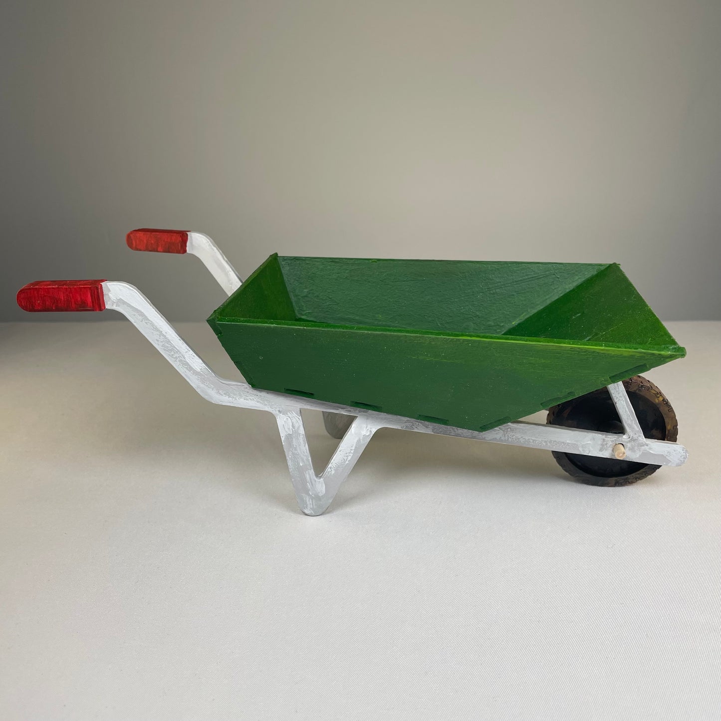 Wheelbarrow Planter - Flat Pack Model Kit by Curious Rabbit ® - Curious Rabbit