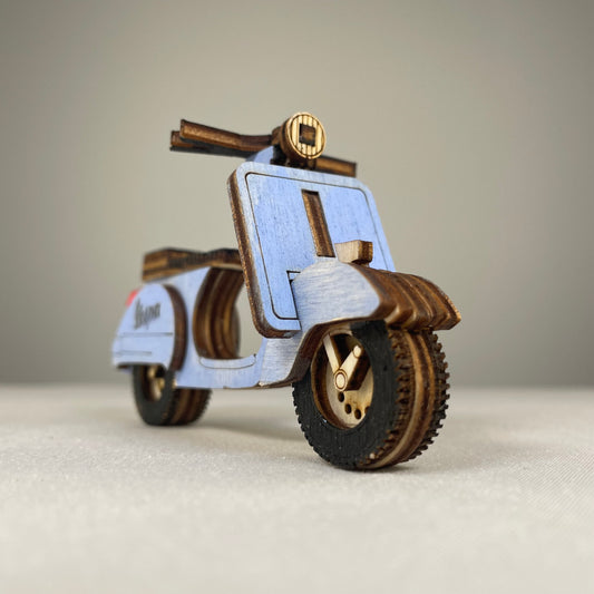 Vespa Ornmanent - Handmade Ornament by Curious Rabbit ® - Curious Rabbit