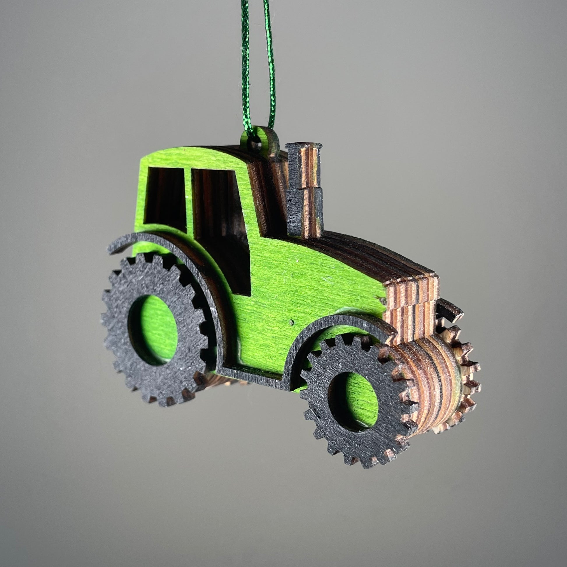 Tractor Bauble - Handmade Ornament by Curious Rabbit ® - Curious Rabbit