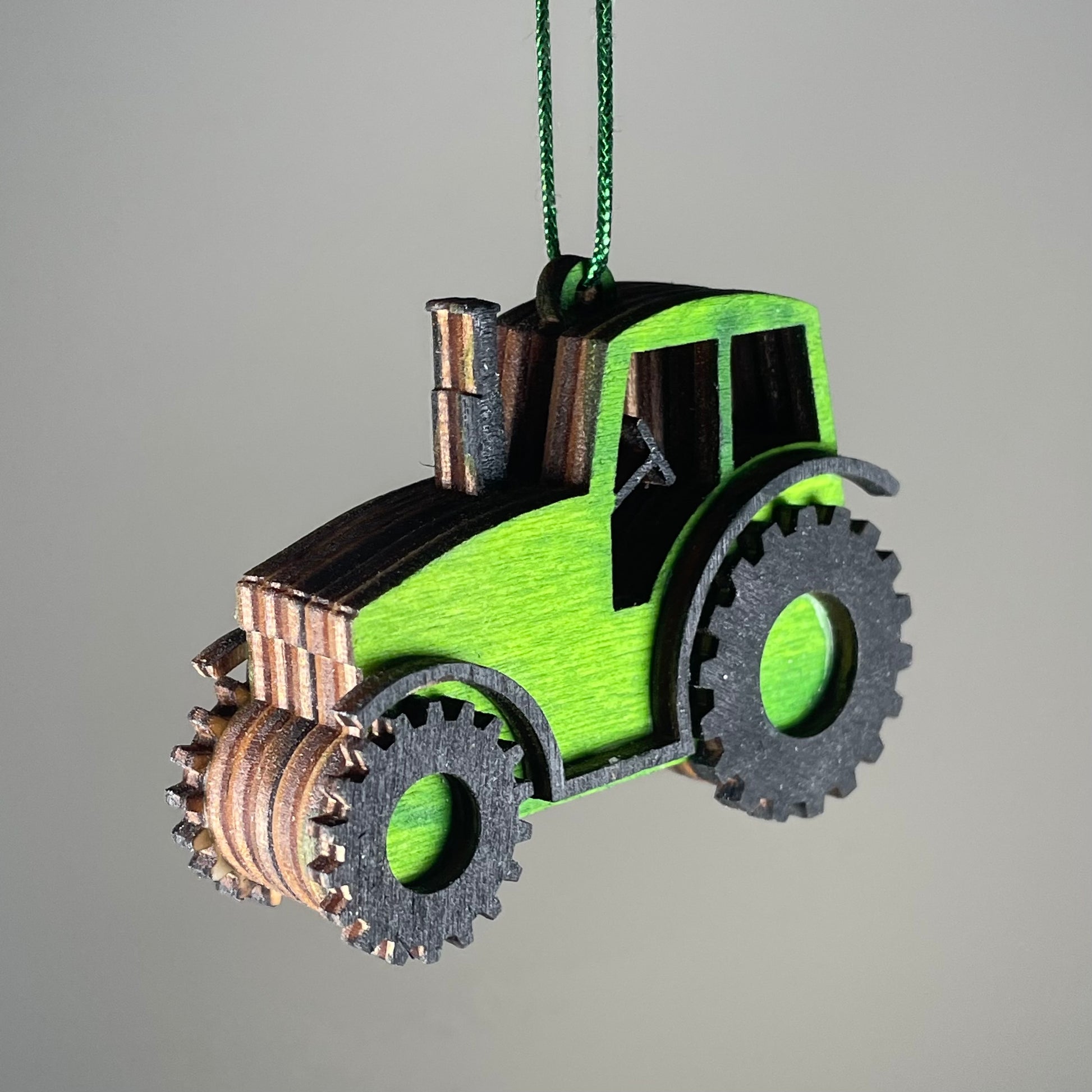 Tractor Bauble - Handmade Ornament by Curious Rabbit ® - Curious Rabbit