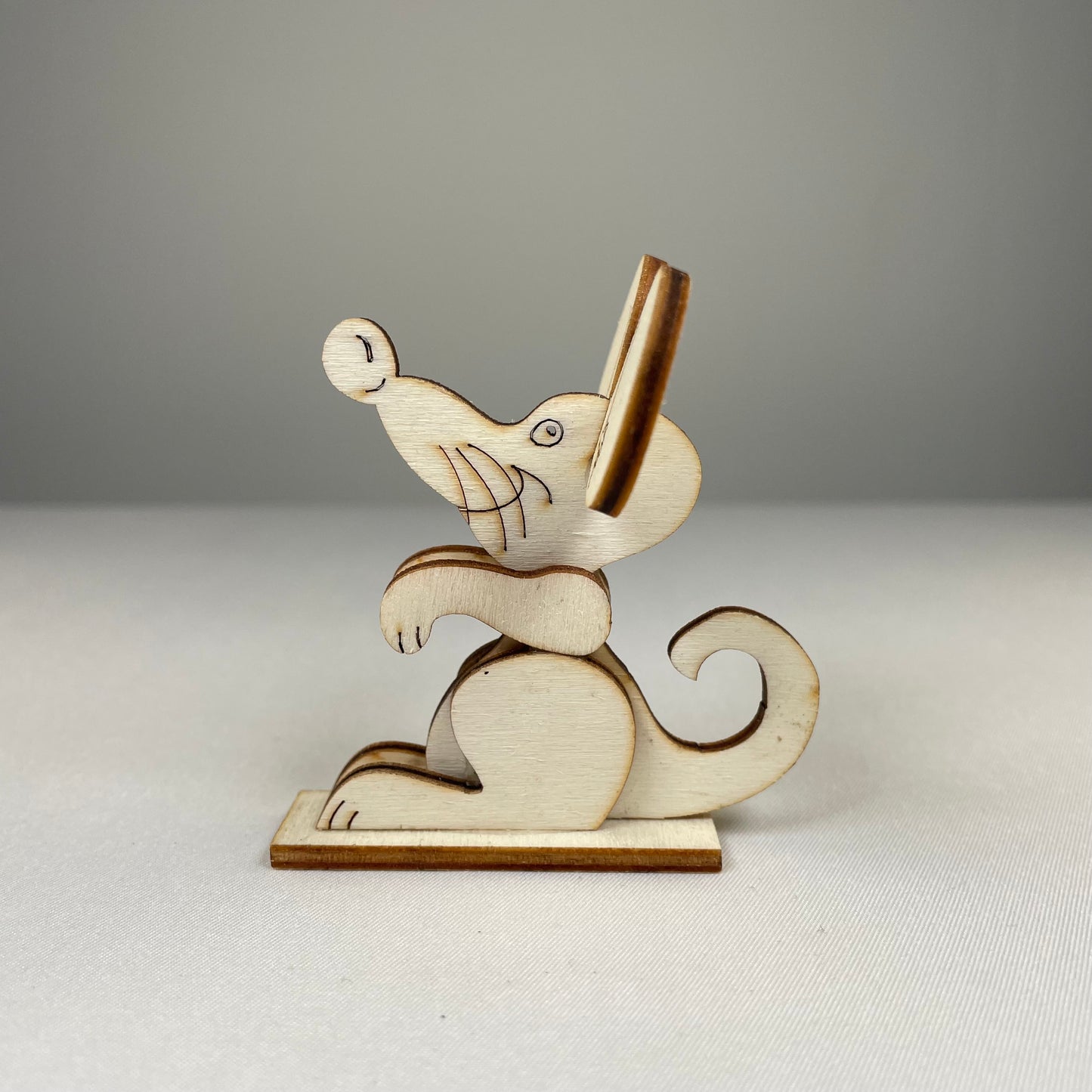 Mouse Ornament - Handmade Ornament by Curious Rabbit ® - Curious Rabbit