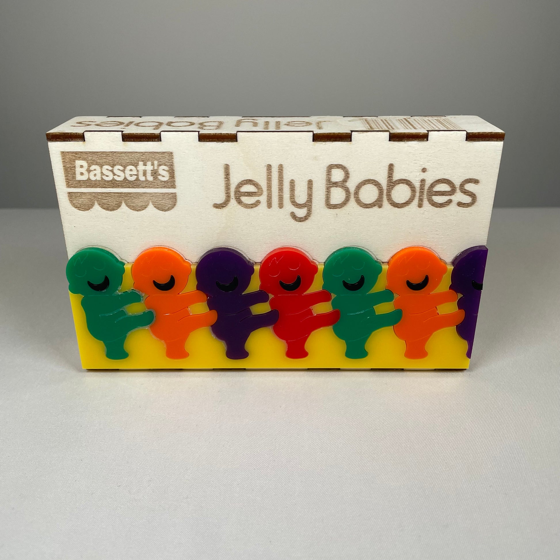 Jelly Babies Box - Flat Pack Model Kit by Curious Rabbit ® - Curious Rabbit
