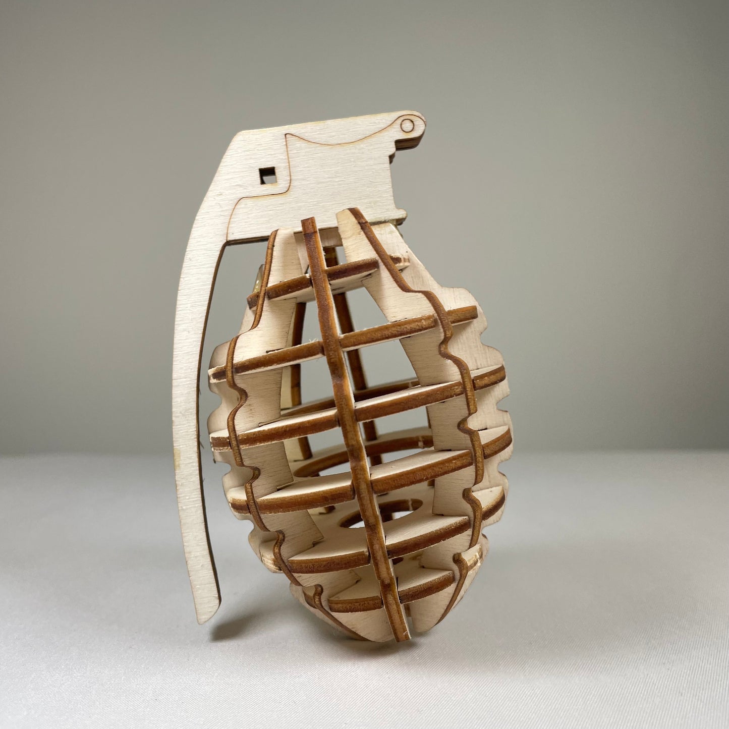 Prop Mk 2 Grenade  - Flat Pack Model Kit by Curious Rabbit ®