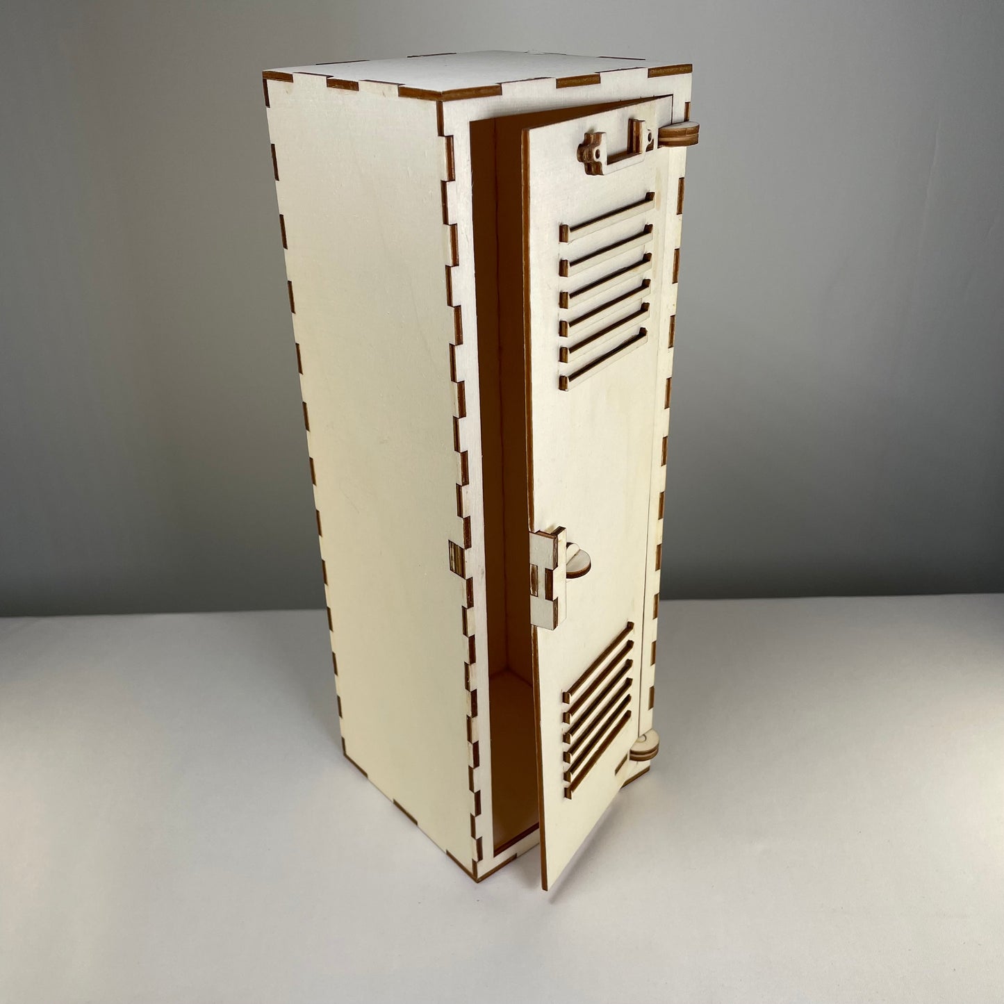School Locker - Flat Pack Model Kit By Curious Rabbit ®