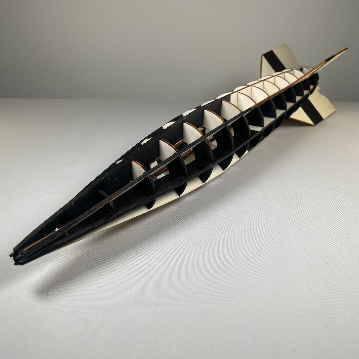Prop V2 Rocket  - Flat Pack Model Kit by Curious Rabbit ®