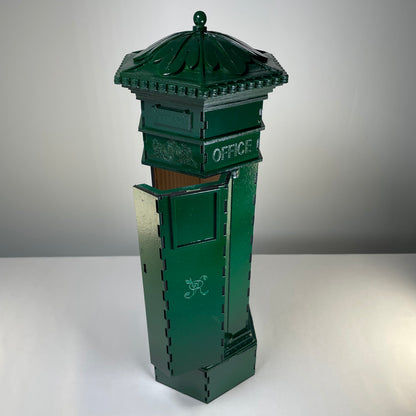 Penfold Pillar Post Box - Flat Pack Model Kit by Curious Rabbit ®