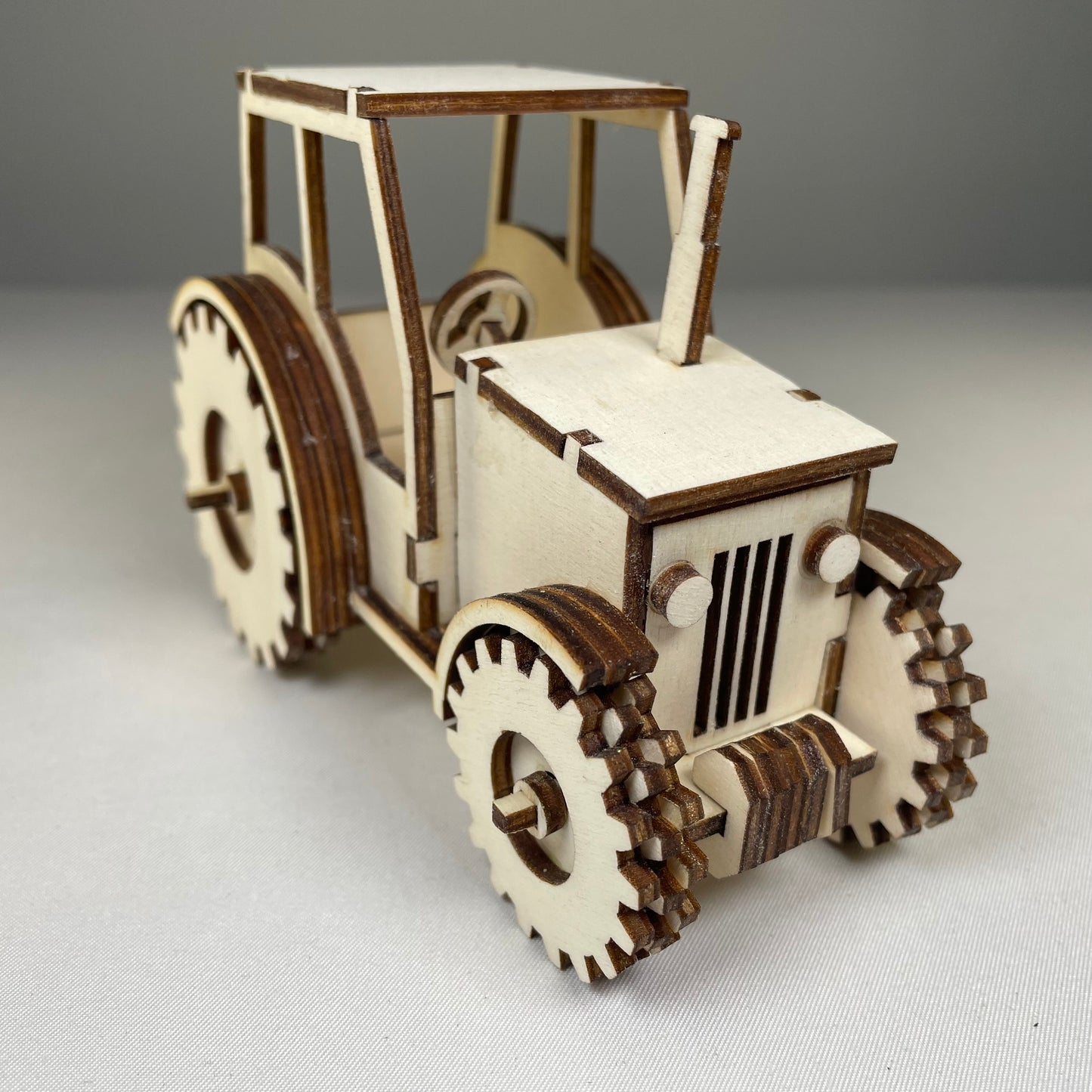 Tractor Puzzle - Flat Pack Model Kit by Curious Rabbit ®