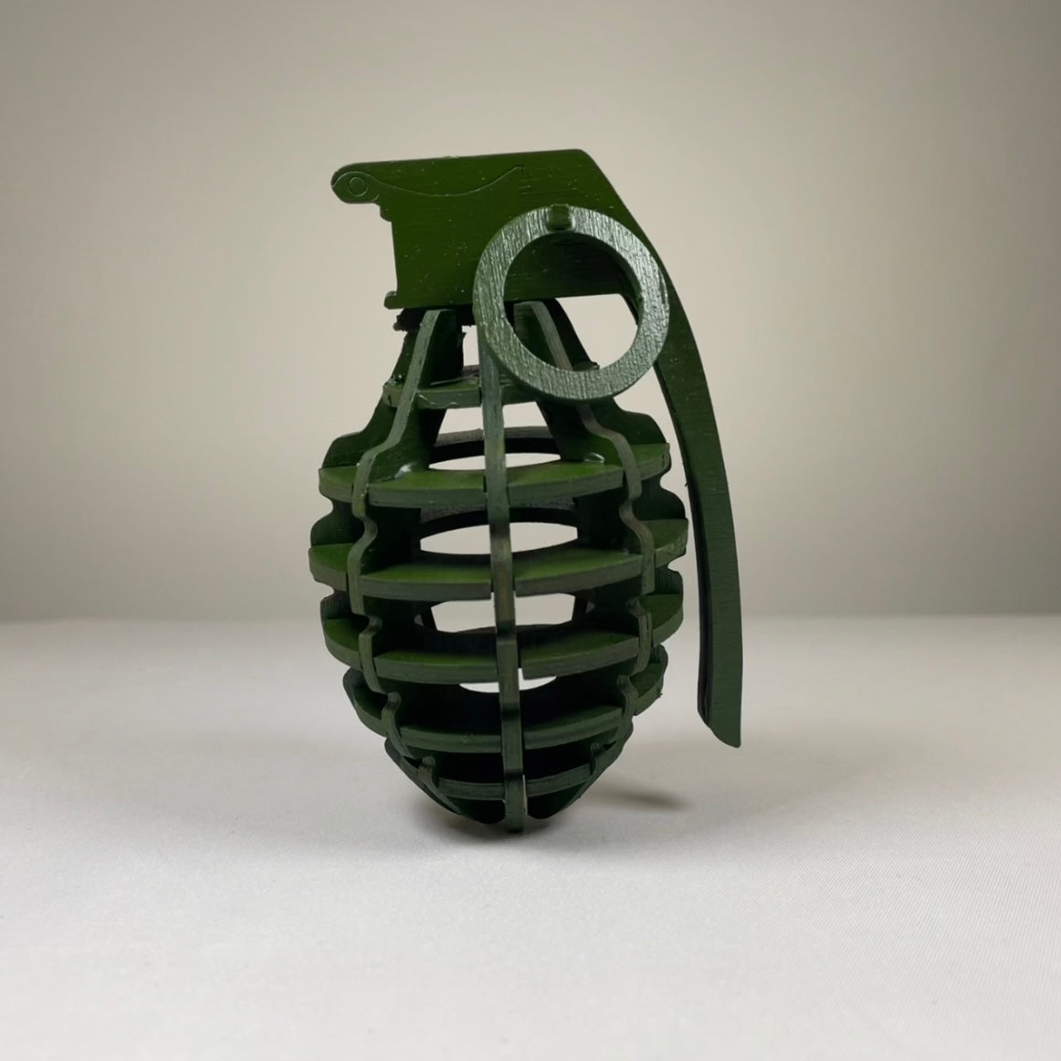 Prop Mk 2 Grenade  - Flat Pack Model Kit by Curious Rabbit ®