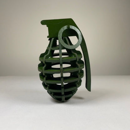 Prop Mk 2 Grenade  - Flat Pack Model Kit by Curious Rabbit ®