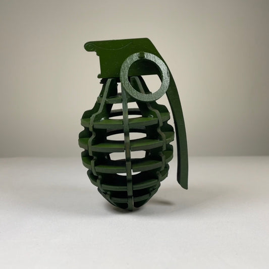 Prop Mk 2 Grenade  - Flat Pack Model Kit by Curious Rabbit ®