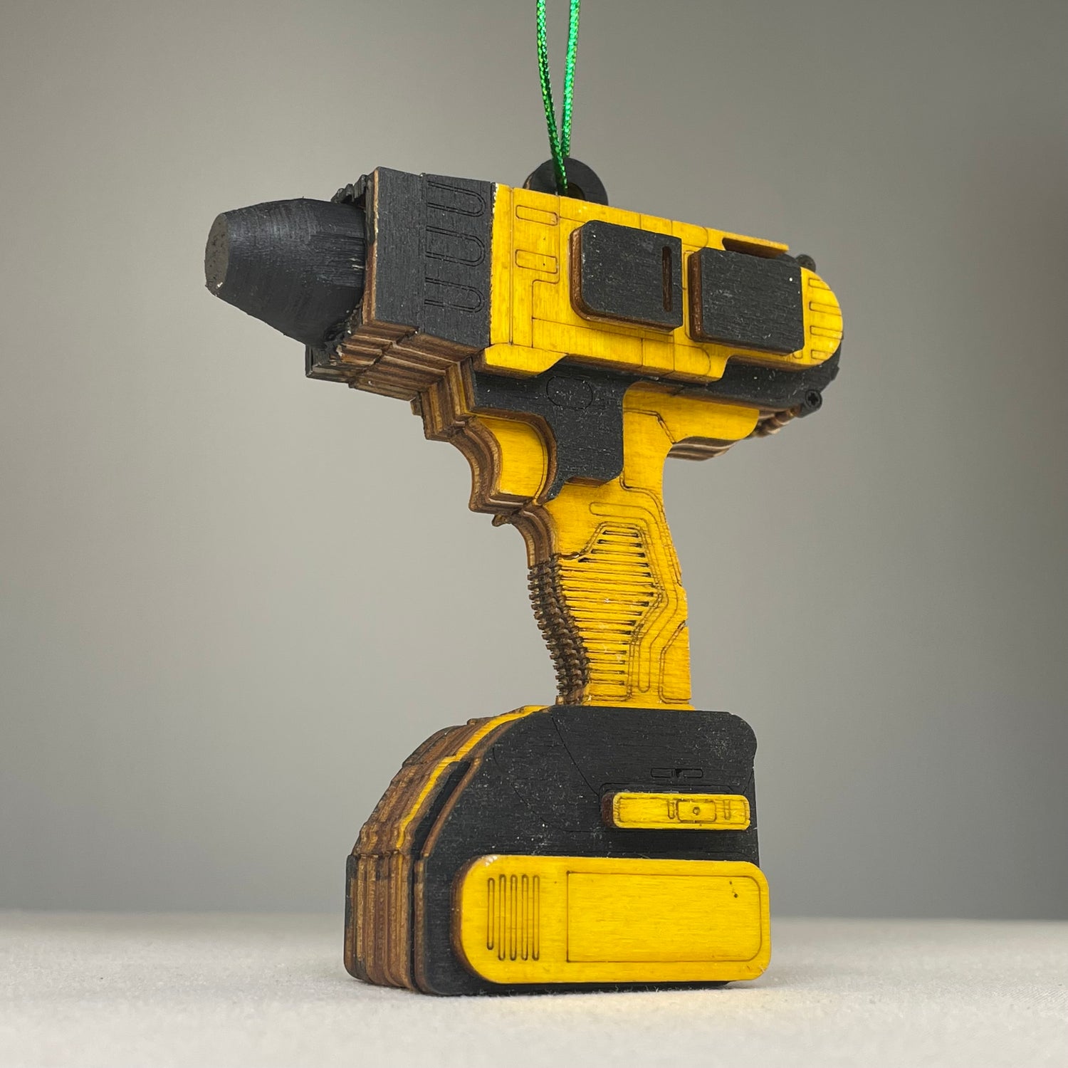 Power Drill Bauble - Handmade Christmas Ornament by Curious Rabbit ® - Curious Rabbit