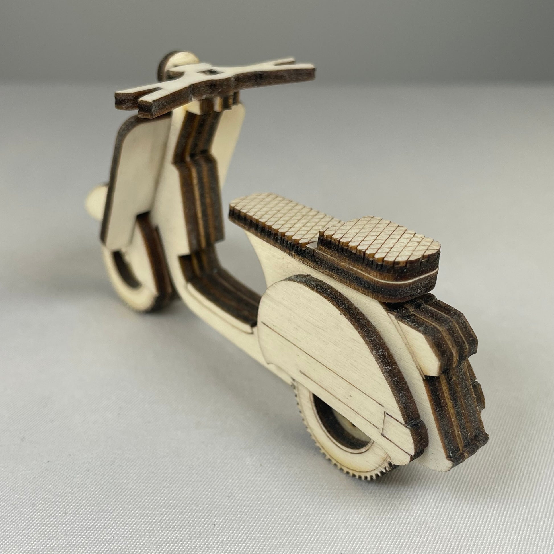 Vespa Ornmanent (Plain) - Handmade Ornament by Curious Rabbit ® - Curious Rabbit