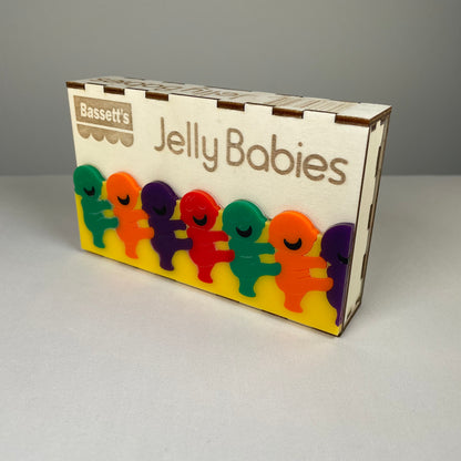 Jelly Babies Box - Flat Pack Model Kit by Curious Rabbit ® - Curious Rabbit