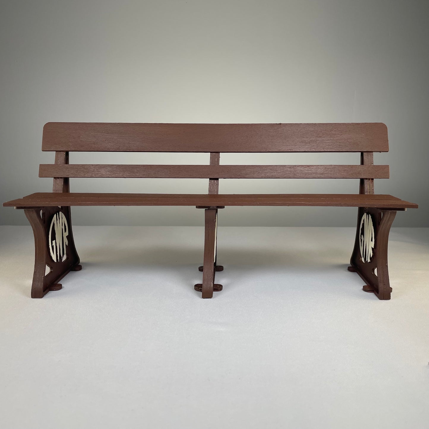 GWR Bench - Flat Pack Model Kit by Curious Rabbit ® - Curious Rabbit