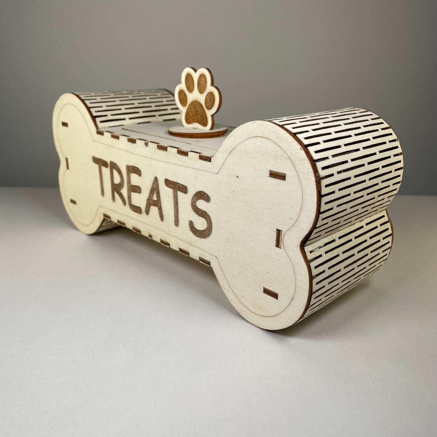 Dog Treat Box - Flat Pack Model Kit By Curious Rabbit ® - Curious Rabbit