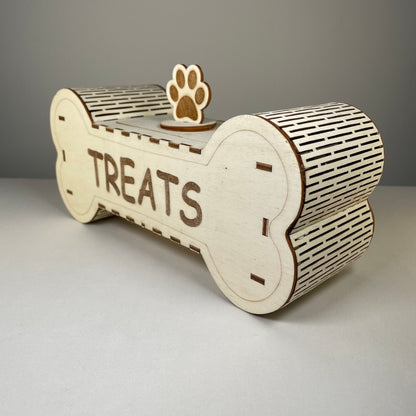 Dog Treat Box - Flat Pack Model Kit By Curious Rabbit ® - Curious Rabbit