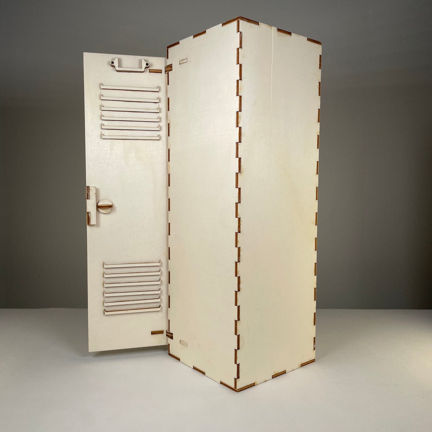 School Locker - Flat Pack Model Kit By Curious Rabbit ®