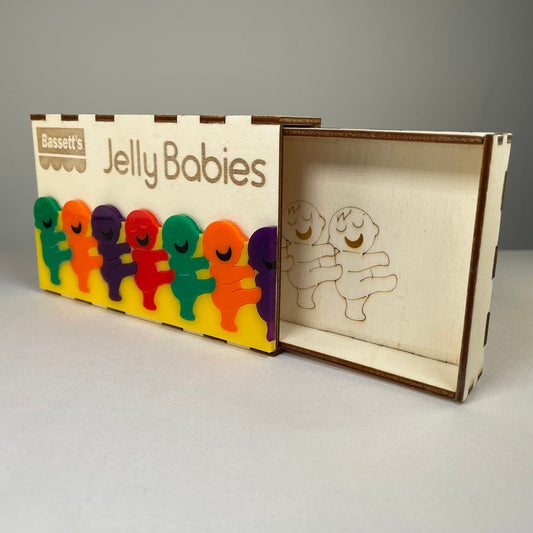 Jelly Babies Box - Flat Pack Model Kit by Curious Rabbit ® - Curious Rabbit