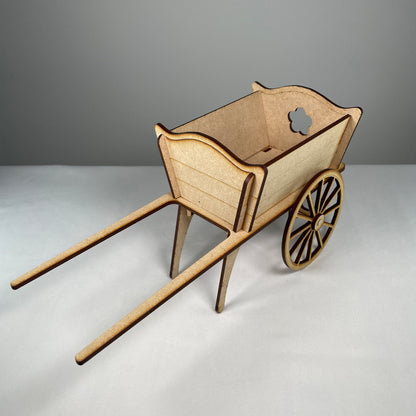 Cart Planter - Flat Pack Model Kit By Curious Rabbit ® - Curious Rabbit