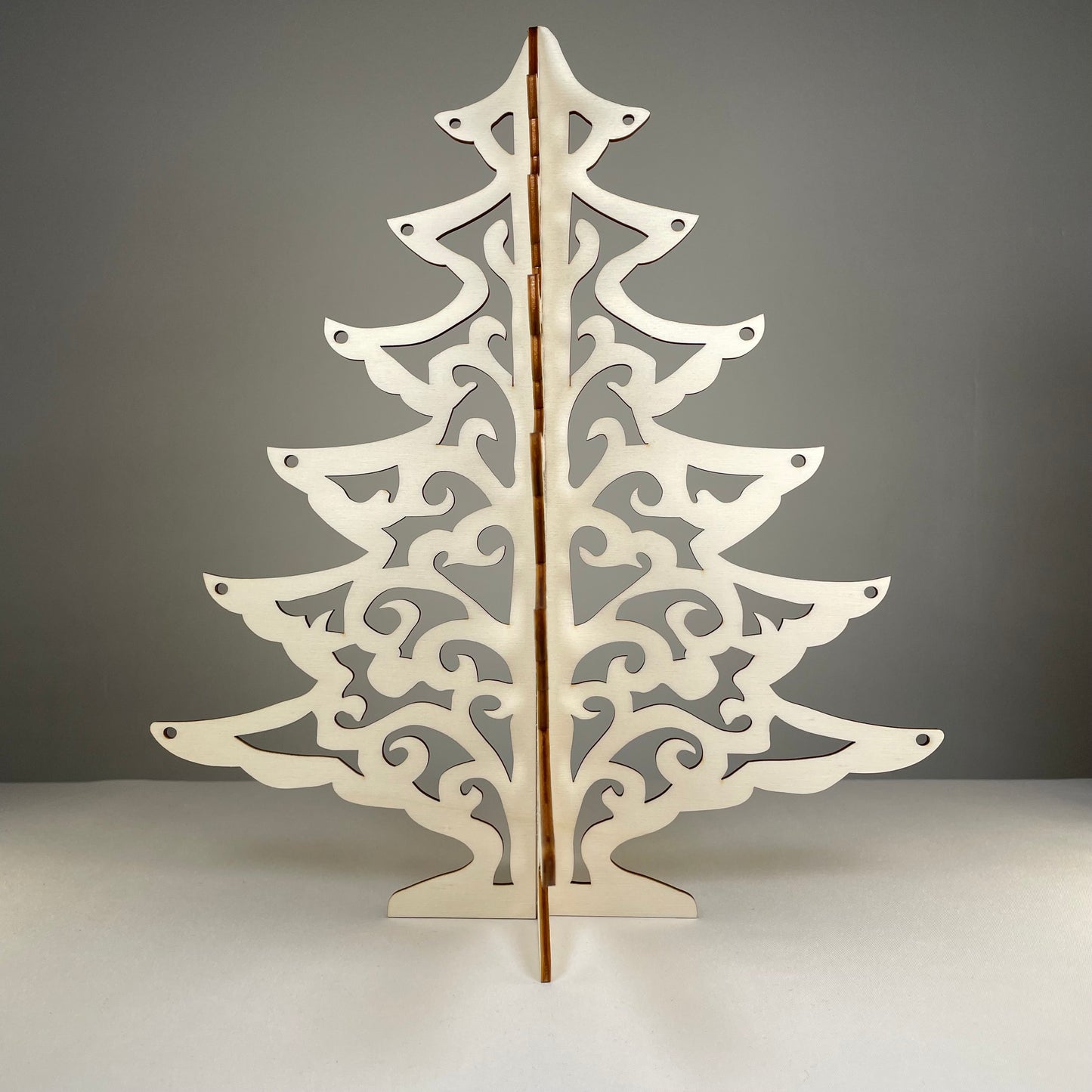 Christmas Tree #2 Kit - Flat Pack Model Kit by Curious Rabbit ® - Curious Rabbit