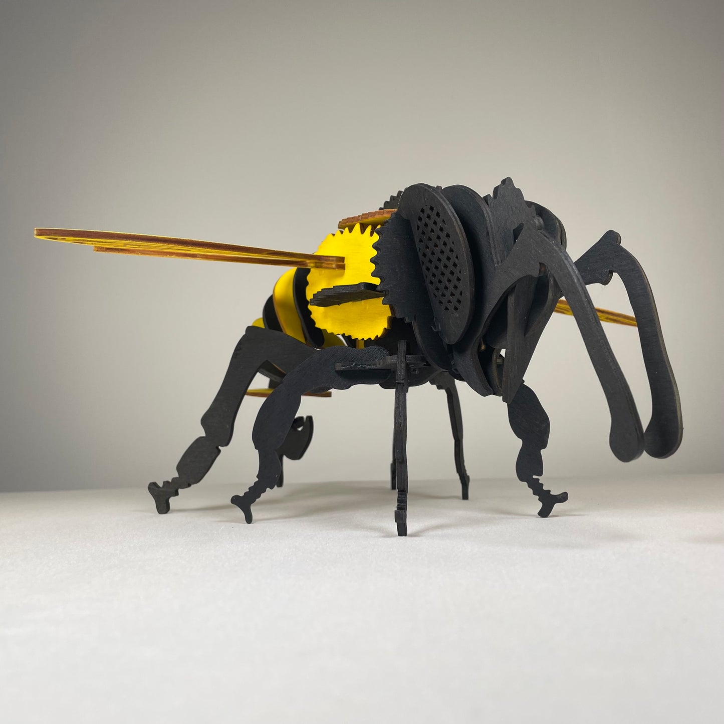 Bee Puzzle - Flat Pack Model Kit by Curious Rabbit ® - Curious Rabbit