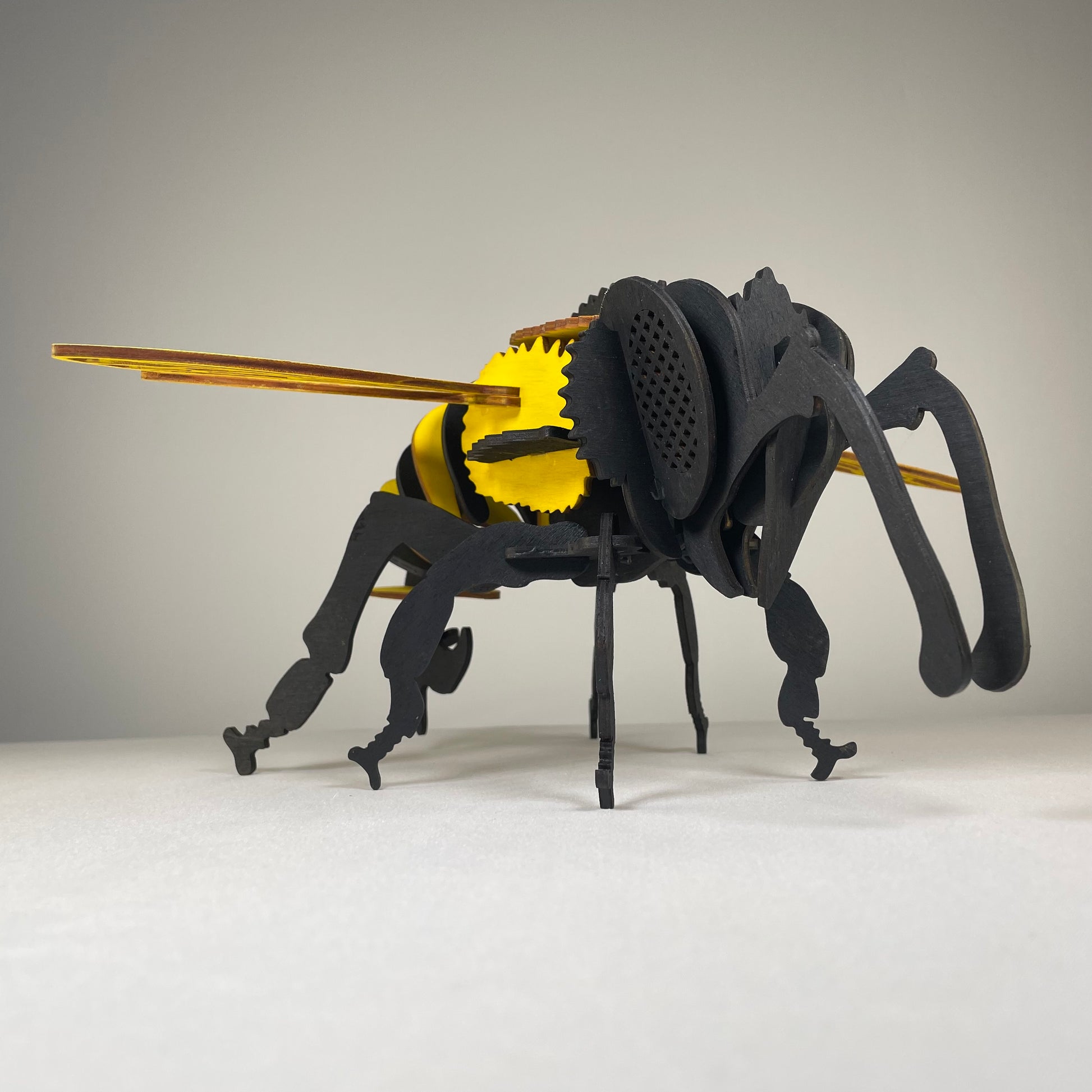 Bee Puzzle - Flat Pack Model Kit by Curious Rabbit ® - Curious Rabbit