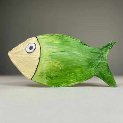 Colourful Fish Bauble - Handmade Christmas Ornament by Curious Rabbit ®