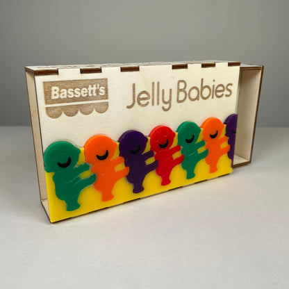 Jelly Babies Box - Flat Pack Model Kit by Curious Rabbit ® - Curious Rabbit
